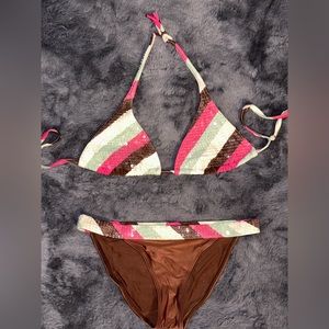 Vix Bikini top & bottom size Medium